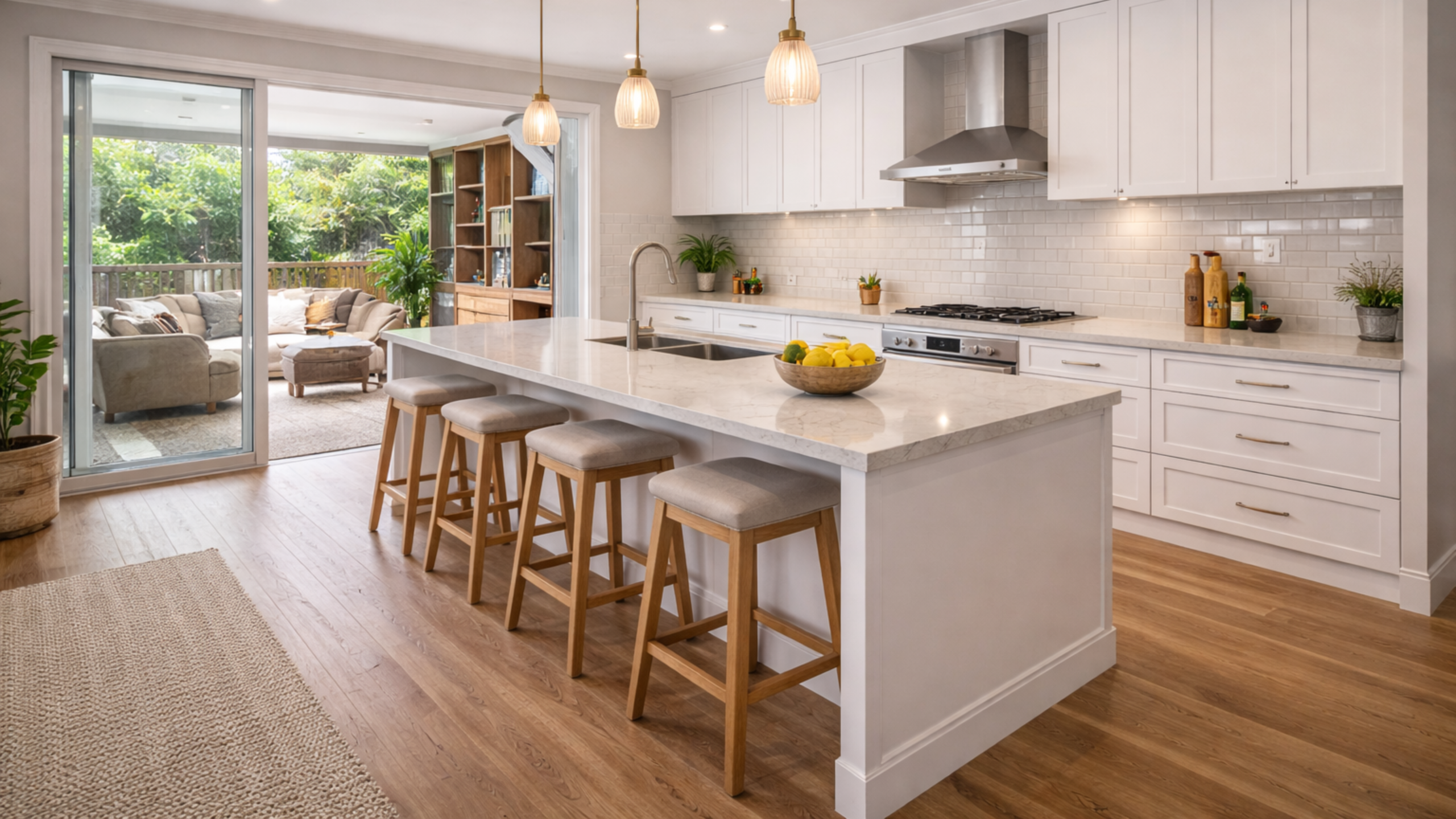 Newly renovated kitchen in Shepparton Victoria