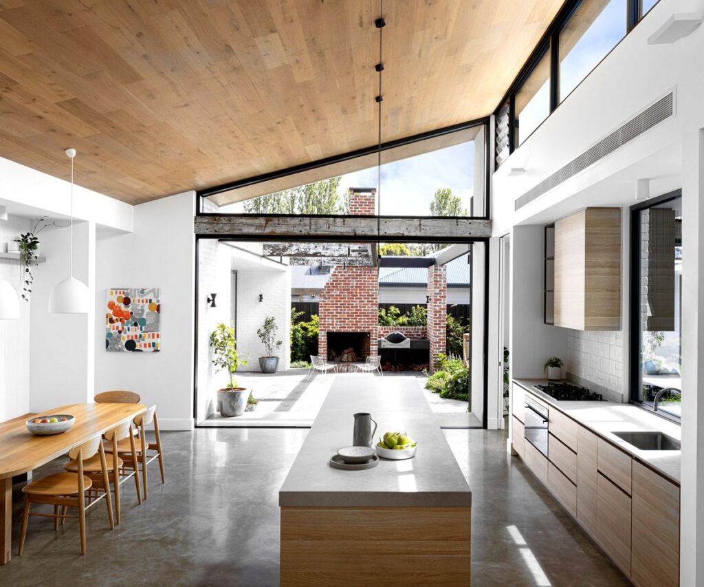Builder completed a kitchen renovation and extension in Shepparton home