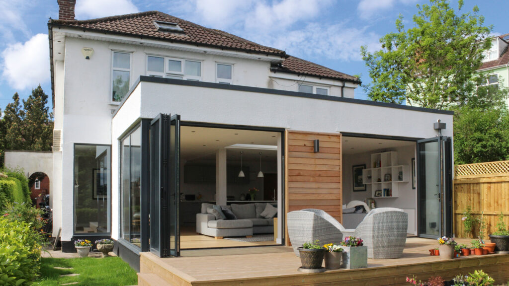 Home extension and new deck